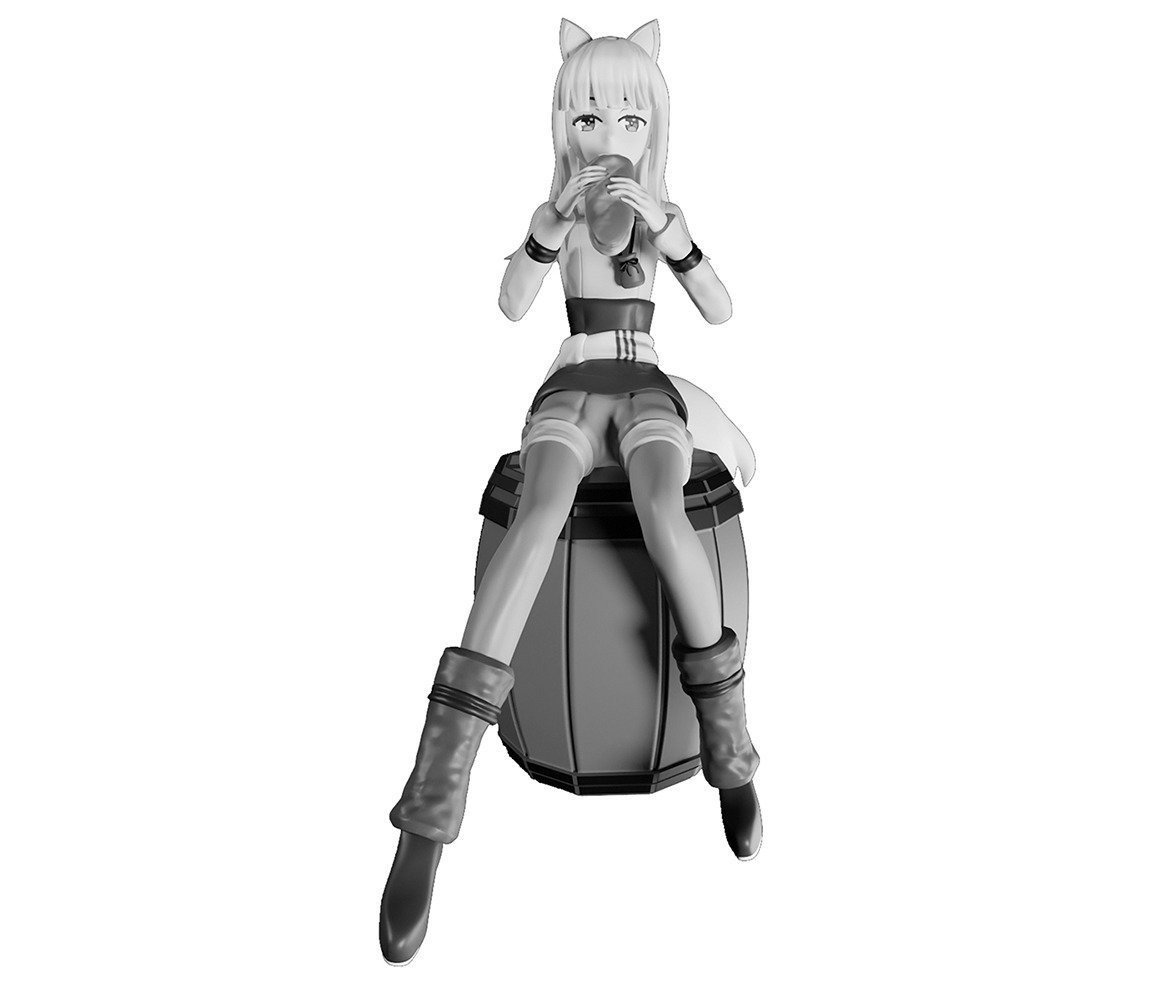 エントリー No 25_原型師名：Atria
新説　狼と香辛料　狼と羊皮紙①